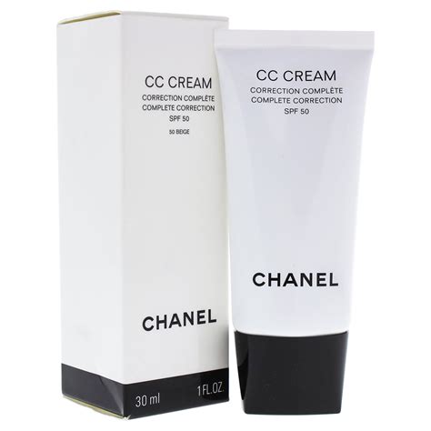 cc cream spf 50 chanel|chanel cc cream spf50.